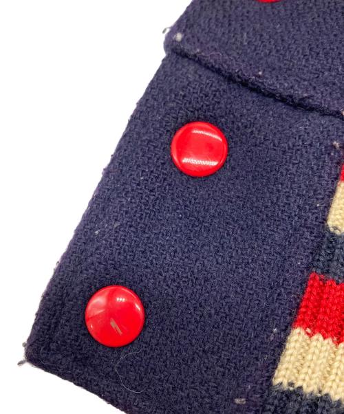 whitesville（ホワイツビル）whitesville (ホワイツビル) レザー切替スタジャン ネイビー×ホワイト サイズ:40の古着・服飾アイテム