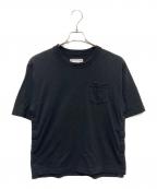 sacaiサカイ）の古着「Studs Pocket Tee」｜ブラック