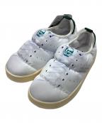 adidas Originalsアディダスオリジナル）の古着「Puffylette」｜ホワイト×グリーン