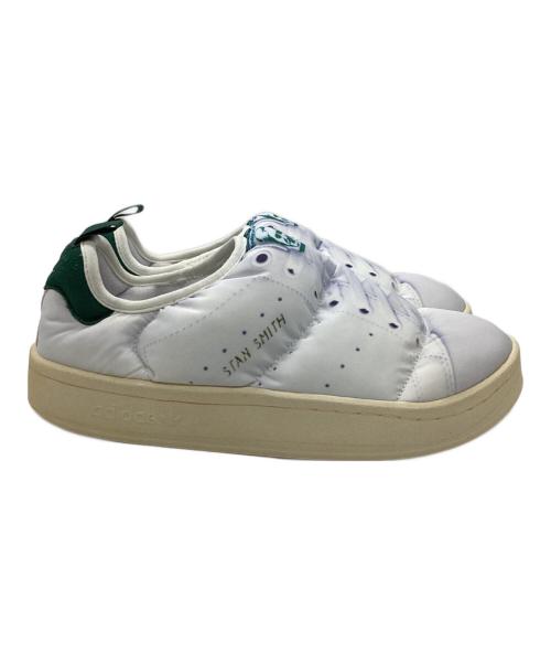 adidas Originals（アディダスオリジナル）adidas Originals (アディダスオリジナル) Puffylette ホワイト×グリーン サイズ:24.5cmの古着・服飾アイテム