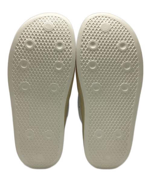 adidas Originals（アディダスオリジナル）adidas Originals (アディダスオリジナル) Puffylette ホワイト×グリーン サイズ:24.5cmの古着・服飾アイテム