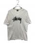 stussy（ステューシー）の古着「Tシャツ」｜ホワイト