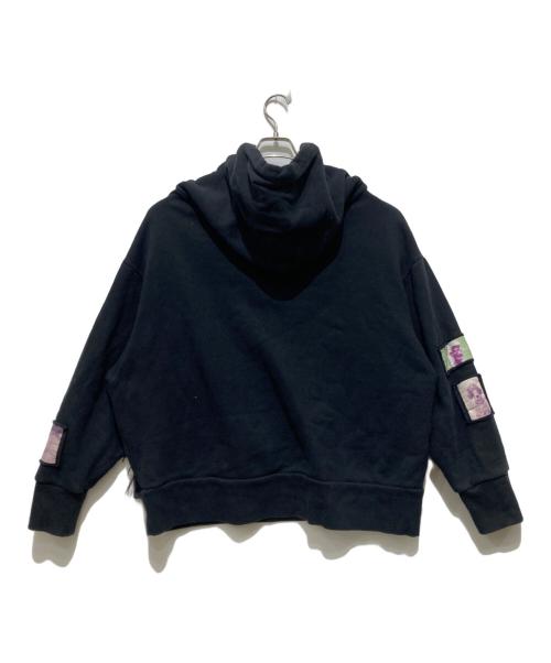SIIILON（シーロン）SIIILON (シーロン) ベストドッキングフーディー ブラック サイズ:1の古着・服飾アイテム