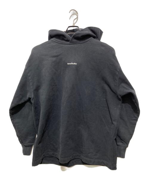 Acne studios（アクネ ストゥディオス）Acne studios (アクネ ストゥディオス) ロゴフーディー ブラック サイズ:ｘｘｓの古着・服飾アイテム