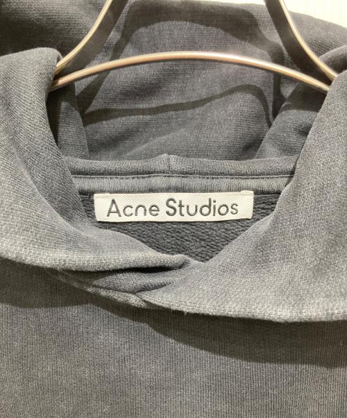 Acne studios（アクネ ストゥディオス）Acne studios (アクネ ストゥディオス) ロゴフーディー ブラック サイズ:ｘｘｓの古着・服飾アイテム