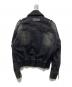 FENG CHEN WANG (フェンチェンワン) Denim Deconstructed Lace-Up Jacket ブラック サイズ:S：24000円