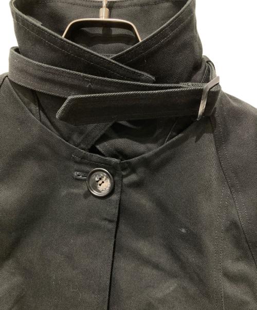 LEINWANDE（ラインヴァンド）LEINWANDE (ラインヴァンド) Cropped Trench Jacket ブラック サイズ:FREEの古着・服飾アイテム