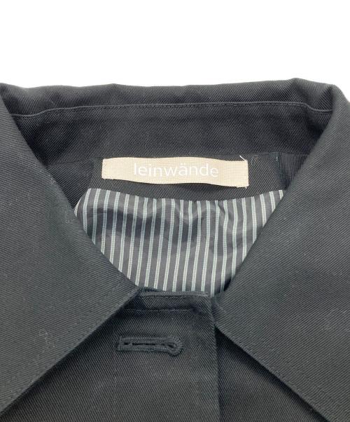LEINWANDE（ラインヴァンド）LEINWANDE (ラインヴァンド) Cropped Trench Jacket ブラック サイズ:FREEの古着・服飾アイテム