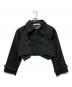 LEINWANDE（ラインヴァンド）の古着「Cropped Trench Jacket」｜ブラック