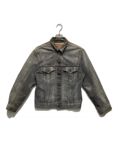 中古・古着通販】LEVI'S (リーバイス) 先染めブラックデニムジャケット