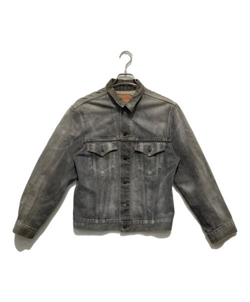 LEVI'S（リーバイス）LEVI'S (リーバイス) 先染めブラックデニムジャケット ブラック サイズ:40の古着・服飾アイテム