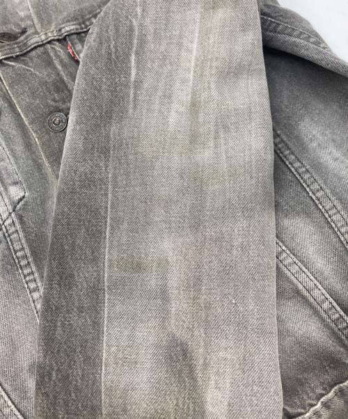 LEVI'S（リーバイス）LEVI'S (リーバイス) 先染めブラックデニムジャケット ブラック サイズ:40の古着・服飾アイテム
