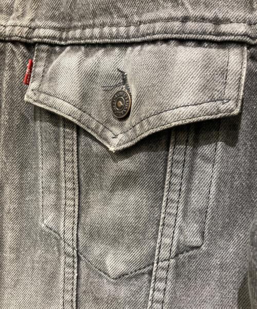 LEVI'S（リーバイス）LEVI'S (リーバイス) 先染めブラックデニムジャケット ブラック サイズ:40の古着・服飾アイテム