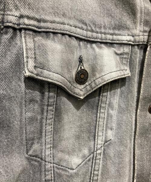 LEVI'S（リーバイス）LEVI'S (リーバイス) 先染めブラックデニムジャケット ブラック サイズ:40の古着・服飾アイテム