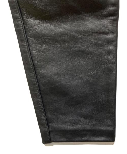 Schott（ショット）Schott (ショット) レザーパンツ ブラック サイズ:30の古着・服飾アイテム