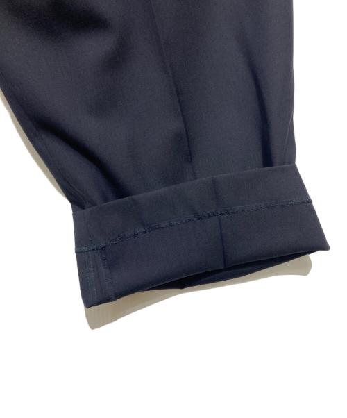 KOLOR（カラー）KOLOR (カラー) トロピカルウール タック トラウザーパンツ ネイビー サイズ:Mの古着・服飾アイテム