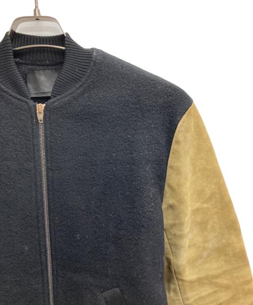 ALEXANDER WANG（アレキサンダー・ワン）ALEXANDER WANG (アレキサンダー・ワン) スタジャン ベージュ×ブラック サイズ:Lの古着・服飾アイテム