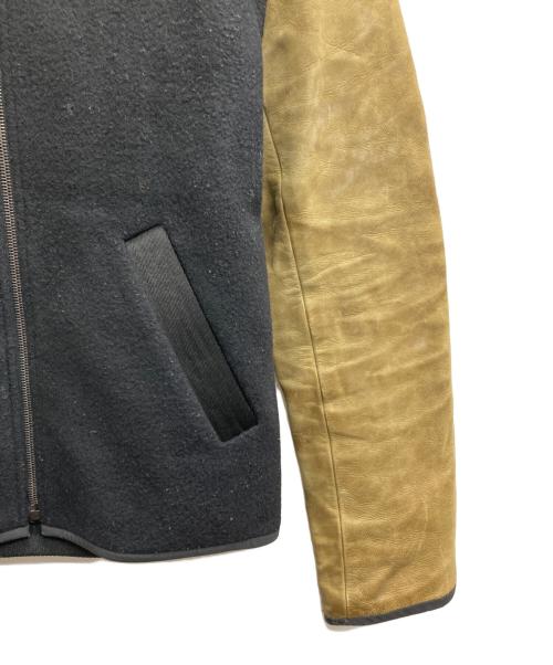 ALEXANDER WANG（アレキサンダー・ワン）ALEXANDER WANG (アレキサンダー・ワン) スタジャン ベージュ×ブラック サイズ:Lの古着・服飾アイテム