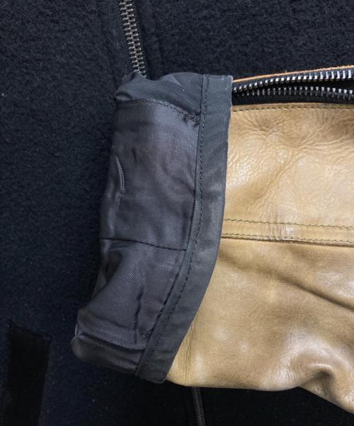 ALEXANDER WANG（アレキサンダー・ワン）ALEXANDER WANG (アレキサンダー・ワン) スタジャン ベージュ×ブラック サイズ:Lの古着・服飾アイテム