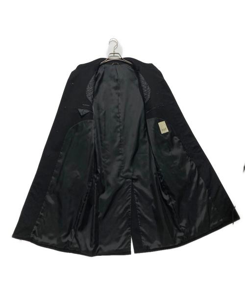 A.A.R（アール）A.A.R (アール) カシミヤロングコート ブラック サイズ:XLの古着・服飾アイテム
