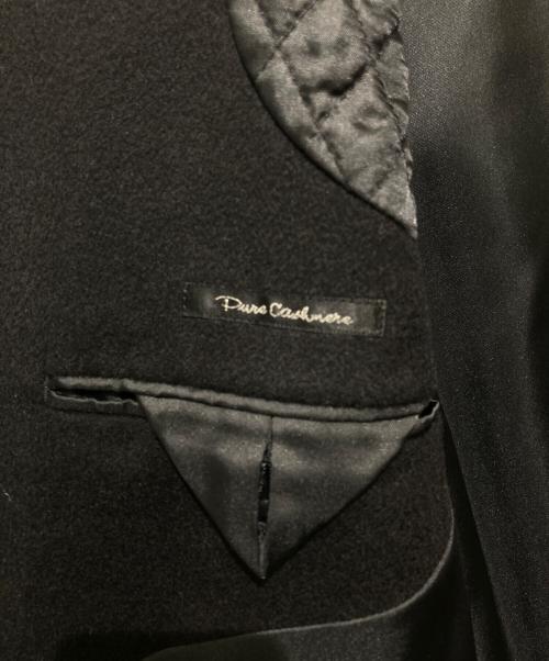 A.A.R（アール）A.A.R (アール) カシミヤロングコート ブラック サイズ:XLの古着・服飾アイテム