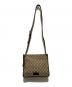 GUCCI (グッチ) GGキャンバス ショルダーバッグ ベージュ：16000円