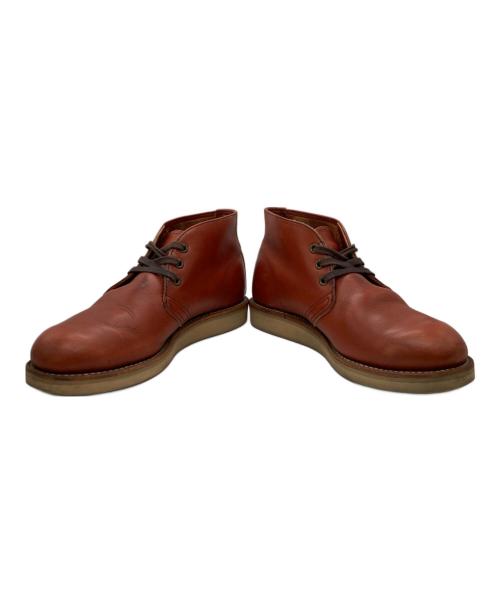 RED WING（レッドウィング）RED WING (レッドウィング) チャッカーブーツ ブラウン サイズ:26.5cmの古着・服飾アイテム
