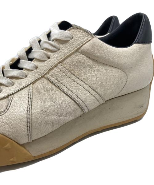 FOOT INDUSTRY（フットインダストリー）FOOT INDUSTRY (フットインダストリー) ドライビングシューズ ホワイト サイズ:26.5cmの古着・服飾アイテム
