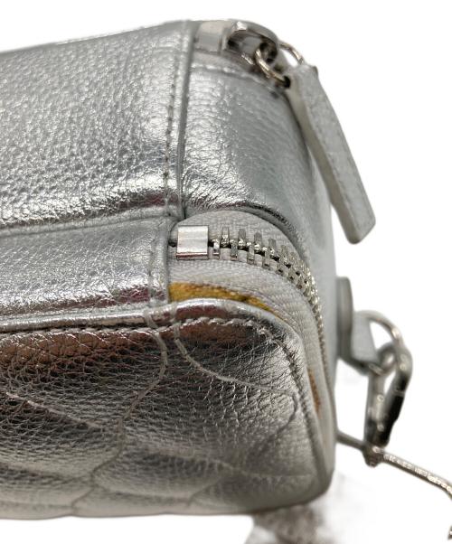 ear PAPILLONNER（イアパピヨネ）ear PAPILLONNER (イアパピヨネ) ウォレット&ショルダーバッグ シルバーの古着・服飾アイテム