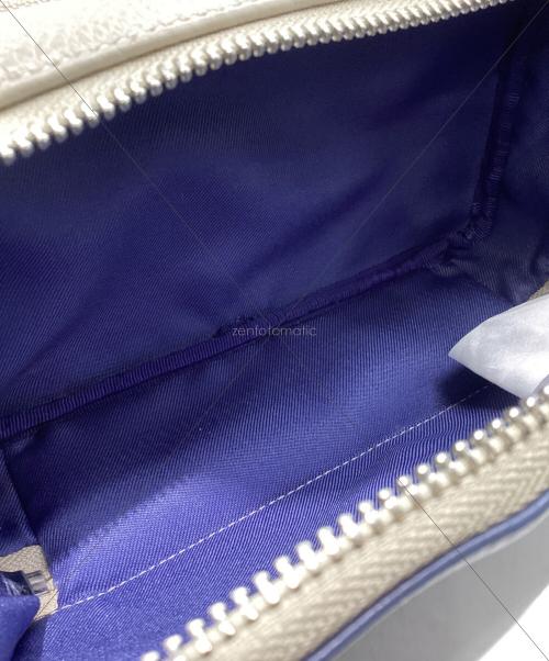 ear PAPILLONNER（イアパピヨネ）ear PAPILLONNER (イアパピヨネ) ウォレット＆ショルダーバッグ ブルー×グレーの古着・服飾アイテム