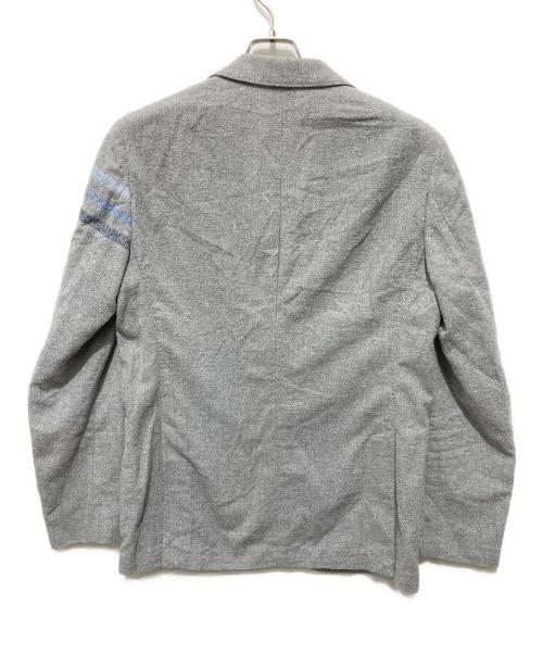 LARDINI（ラルディーニ）LARDINI (ラルディーニ) リネンブレンドテーラードジャケット グレー サイズ:50の古着・服飾アイテム