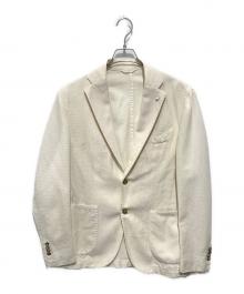 L.B.M.1911（エルビーエム1911）の古着「コットンリネンテーラードジャケット」｜ホワイト