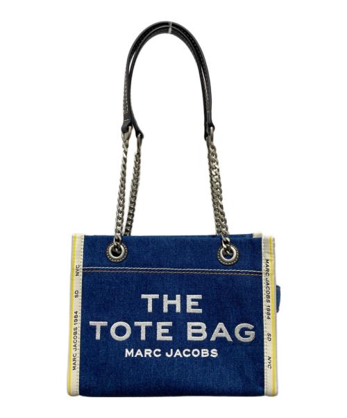 MARC JACOBS（マークジェイコブズ）MARC JACOBS (マークジェイコブズ) ザ デニム チェーン トート バッグ スモール インディゴの古着・服飾アイテム
