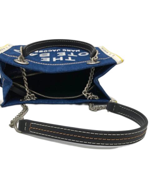 MARC JACOBS（マークジェイコブズ）MARC JACOBS (マークジェイコブズ) ザ デニム チェーン トート バッグ スモール インディゴの古着・服飾アイテム