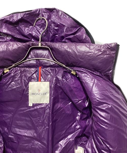 MONCLER（モンクレール）MONCLER (モンクレール) ダウンジャケット パープル サイズ:2の古着・服飾アイテム
