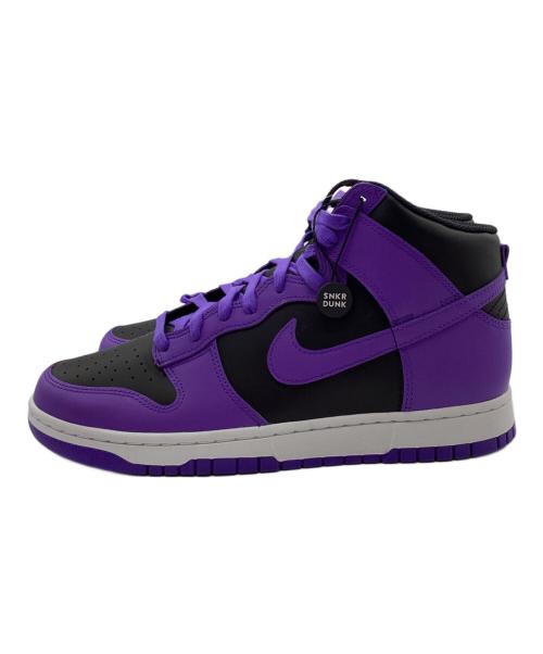 NIKE（ナイキ）NIKE (ナイキ) ハイカットスニーカー パープル×ブラック サイズ:27.5の古着・服飾アイテム