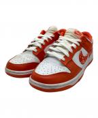 NIKEナイキ）の古着「WMNS Dunk Low ESS」｜オレンジ×ホワイト