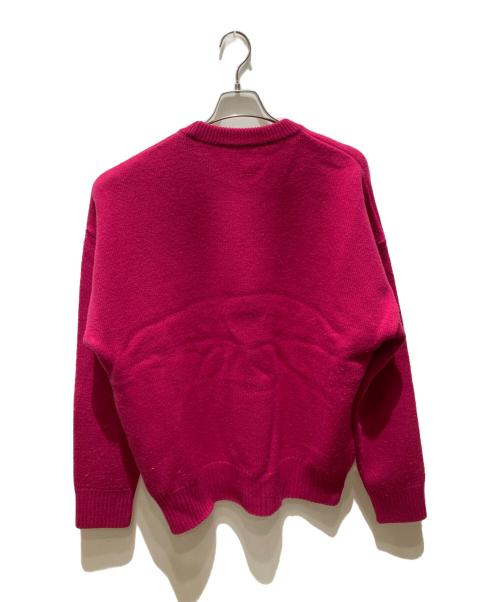 AMI PARIS（アミ パリス）AMI PARIS (アミ パリス) ハートロゴニット ピンク サイズ:Lの古着・服飾アイテム