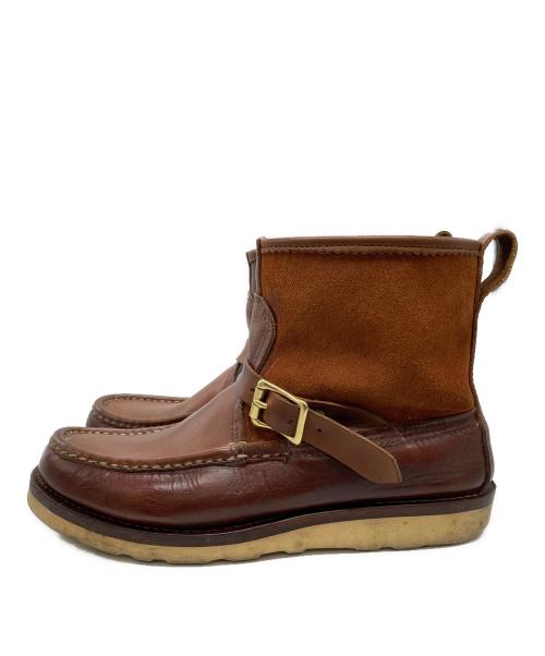 RUSSELL MOCCASIN（ラッセルモカシン）RUSSELL MOCCASIN (ラッセルモカシン) スポーティング クレイ チャッカ ブラウン サイズ:8 1/2 Dの古着・服飾アイテム