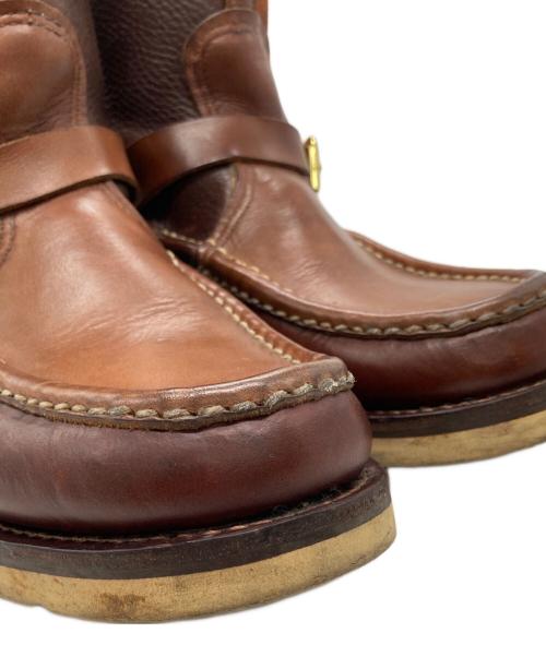 RUSSELL MOCCASIN（ラッセルモカシン）RUSSELL MOCCASIN (ラッセルモカシン) スポーティング クレイ チャッカ ブラウン サイズ:8 1/2 Dの古着・服飾アイテム