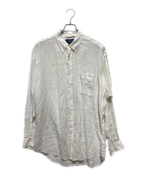 RALPH LAUREN（ラルフローレン）RALPH LAUREN (ラルフローレン) リネンシャツ ホワイト サイズ:XLの古着・服飾アイテム