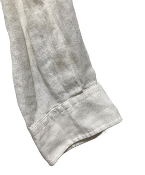 RALPH LAUREN（ラルフローレン）RALPH LAUREN (ラルフローレン) リネンシャツ ホワイト サイズ:XLの古着・服飾アイテム