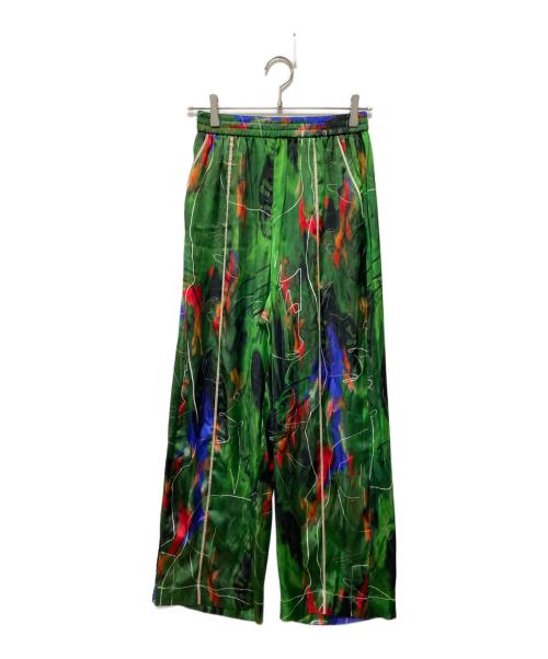 OMMO（オーエムエムオー）OMMO (オーエムエムオー) RELAX AIRLY PANTS グリーン サイズ:Sの古着・服飾アイテム