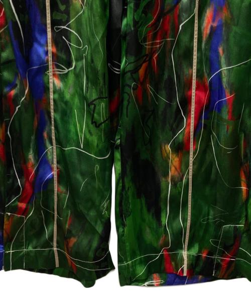 OMMO（オーエムエムオー）OMMO (オーエムエムオー) RELAX AIRLY PANTS グリーン サイズ:Sの古着・服飾アイテム