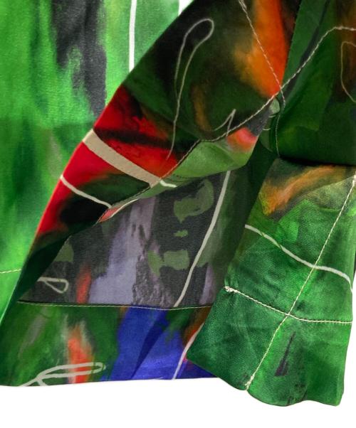 OMMO（オーエムエムオー）OMMO (オーエムエムオー) RELAX AIRLY PANTS グリーン サイズ:Sの古着・服飾アイテム