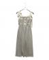 Her lip to（ハーリップトゥ）の古着「Verona Tweed Long Dress」｜グレー