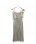 Her lip to (ハーリップトゥ) Verona Tweed Long Dress グレー サイズ:Ｓ：13000円