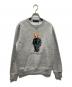 POLO RALPH LAUREN（ポロ・ラルフローレン）の古着「ポロベアプリントクルーネックスウェット」｜グレー