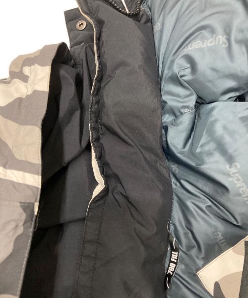 SUPREME（シュプリーム）SUPREME (シュプリーム) 700-Fill DOWN PARKA / 700フィル ダウン パーカー / ダウンジャケット ブラック×ホワイト サイズ:Lの古着・服飾アイテム