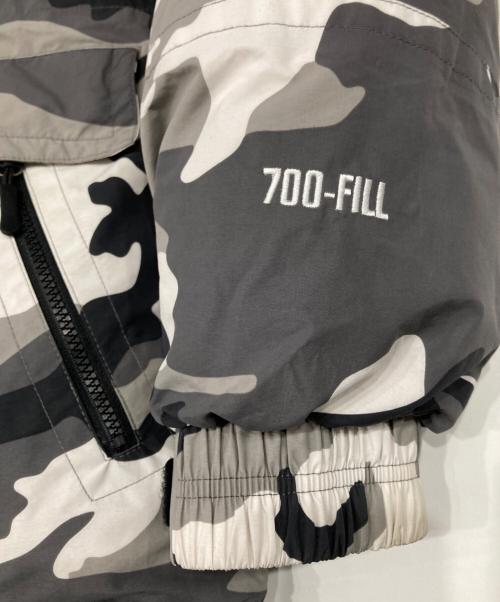 SUPREME（シュプリーム）SUPREME (シュプリーム) 700-Fill DOWN PARKA / 700フィル ダウン パーカー / ダウンジャケット ブラック×ホワイト サイズ:Lの古着・服飾アイテム